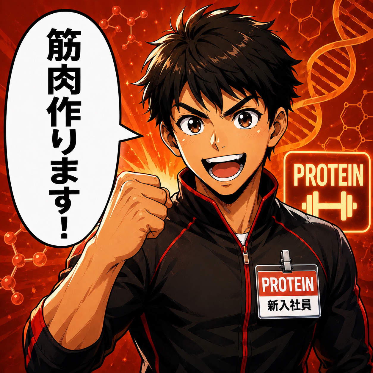 プロテイン新人